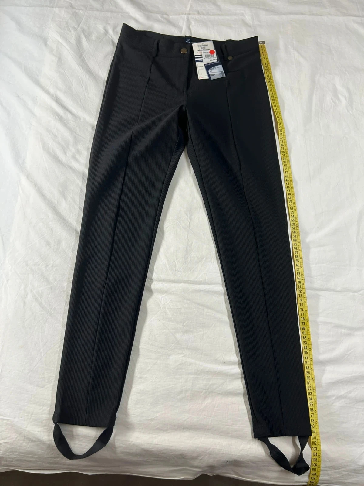 Pantalon ajusté noir terre de marins taille 40